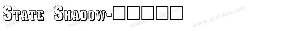 State Shadow字体转换
